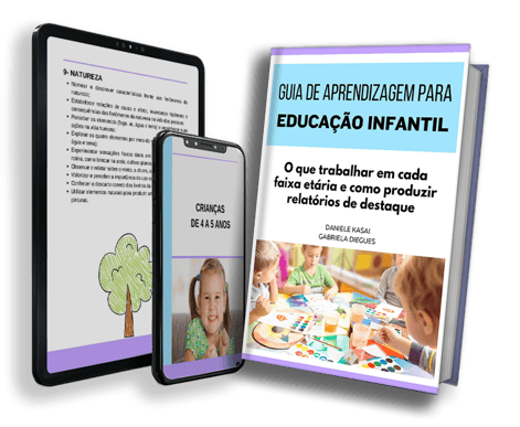 Guia de Aprendizagem para Educação Infantil - mockup