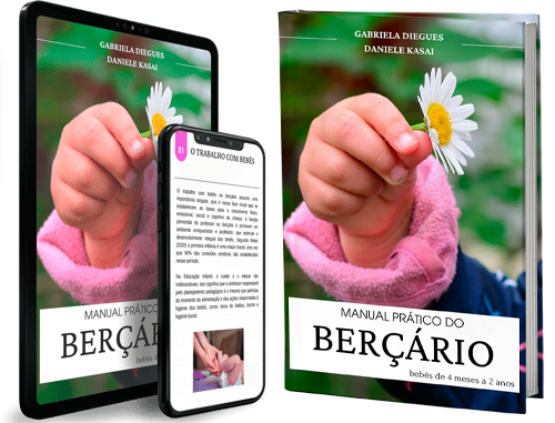 Manual Prático do Berçário - mockup